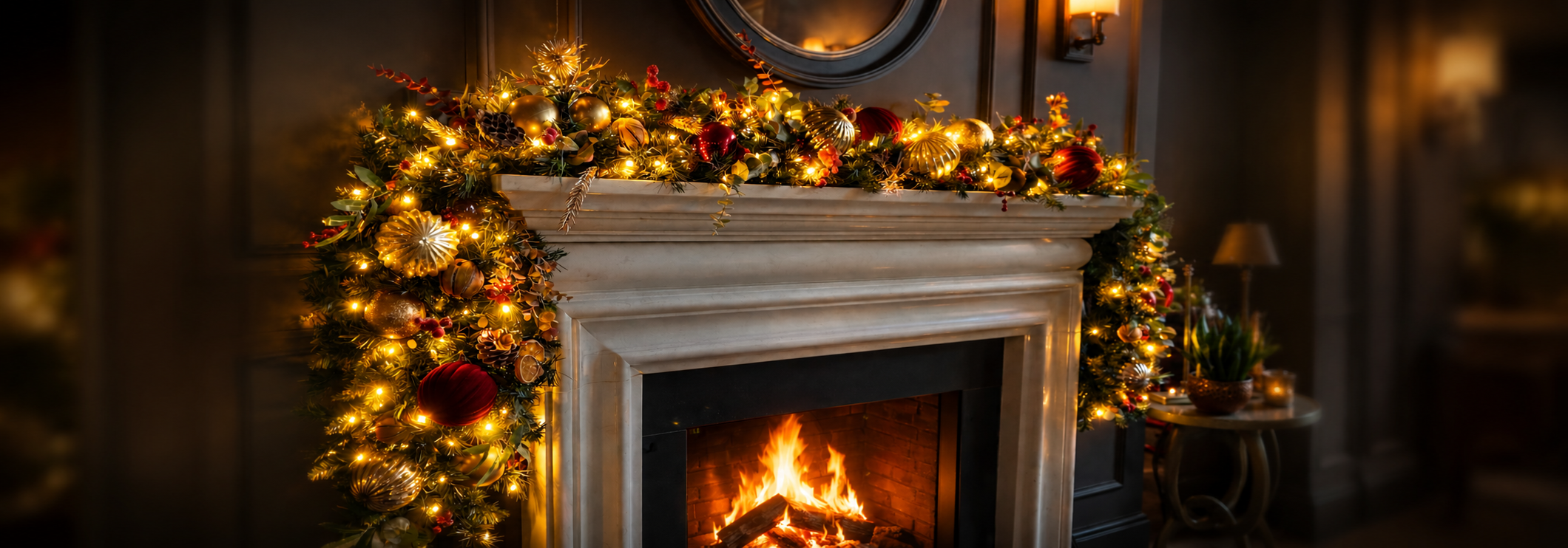 Regency House fireplace